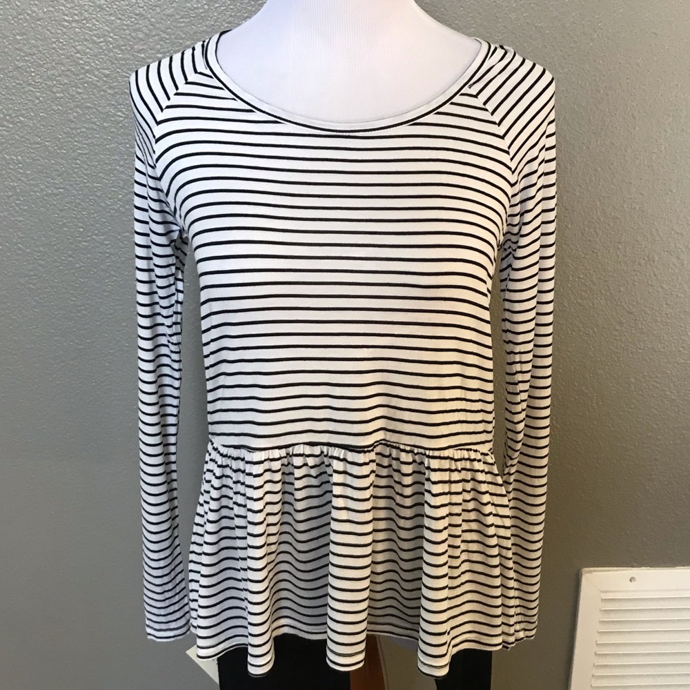Striped Brass Plum Shirt